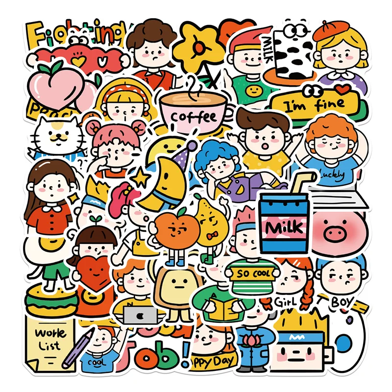 Cartoon Original Worker Stickers 10/30/50Pcs Cute Cartoon Anime Sticker Laptop Helmet Phone Girls Cool Stuff Graffiti Decal Gift
Cartoon Original Worker Stickers 10/30/50Pcs Cute Cartoon Anime Sticker Laptop Helmet Phone Girls Cool Stuff Graffiti Decal Gift