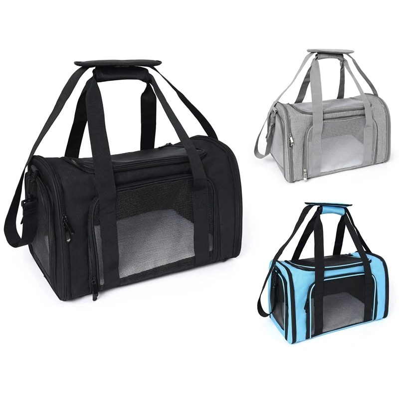 Outdoor Travel Pet Carrier Puppy Cat Carriers Collapsible Dog Carrier For Small Dogs Cat Crates Breathable Mesh
Outdoor Travel Pet Carrier Puppy Cat Carriers Collapsible Dog Carrier For Small Dogs Cat Crates Breathable Mesh