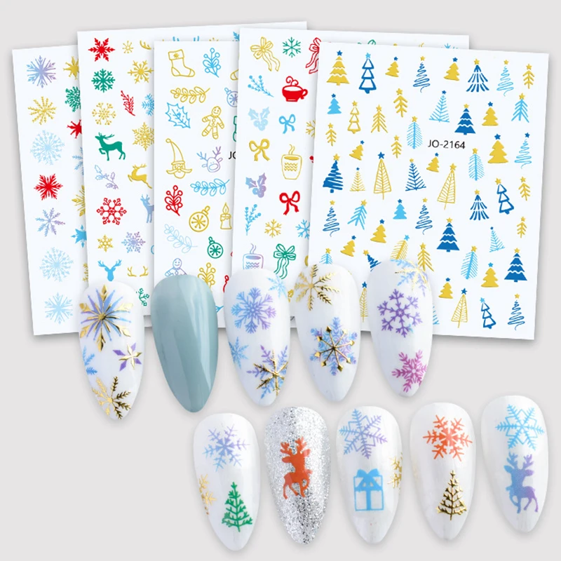 3D Christmas Nail Sticker Nail Art DIY Decal Multi-color Lovely Thin Japanese Style Nail Decoration Manicure Design Wraps
3D Christmas Nail Sticker Nail Art DIY Decal Multi-color Lovely Thin Japanese Style Nail Decoration Manicure Design Wraps