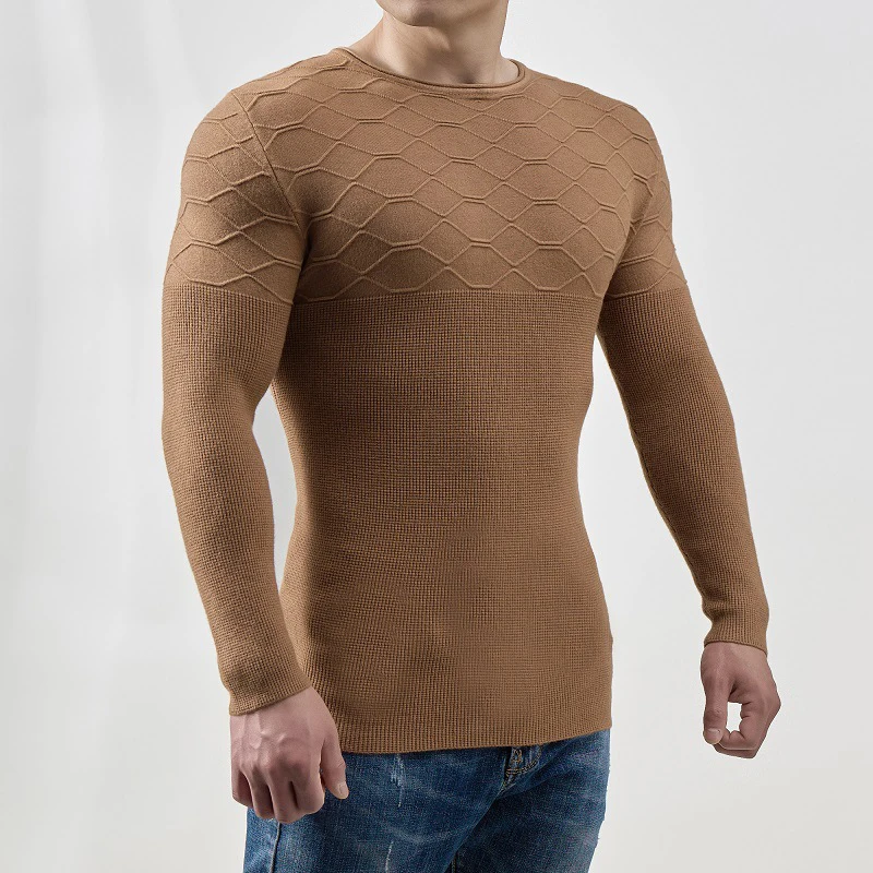 Casual Simple Solid Color Slim Fit Sweaters Men Autumn Leisure Long Sleeve Crew Neck Basic Knitted Tops For Mens Fashion Sweater
Casual Simple Solid Color Slim Fit Sweaters Men Autumn Leisure Long Sleeve Crew Neck Basic Knitted Tops For Mens Fashion Sweater