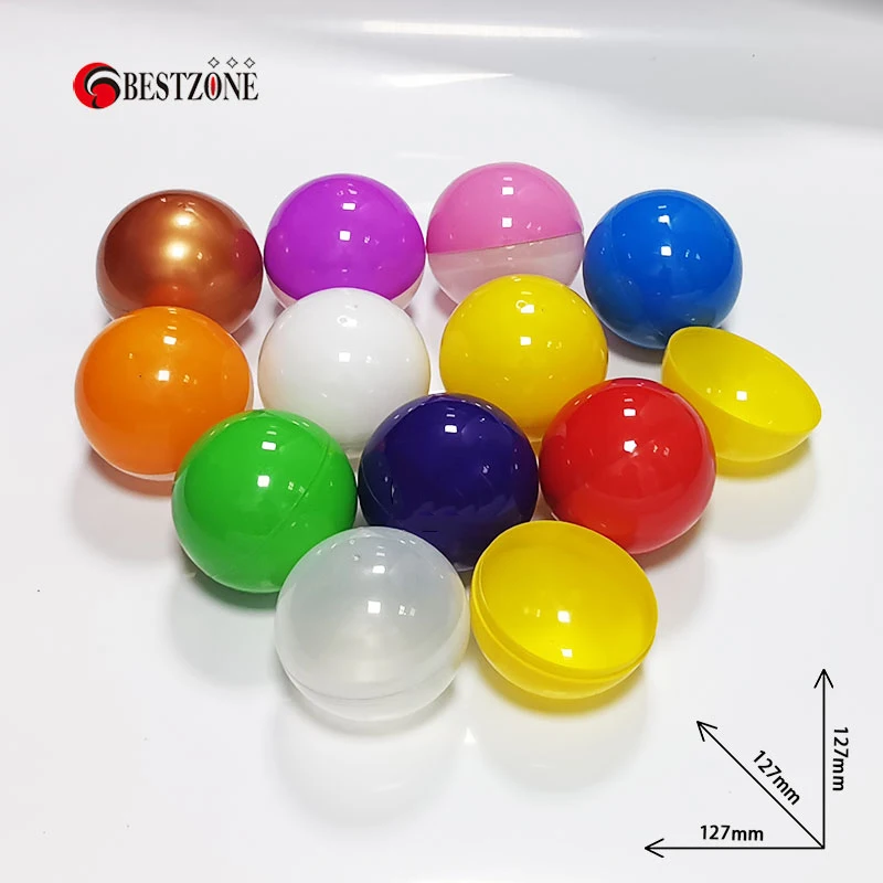2 шт./партия пластиковые разноцветные шарики-капсулы диаметр 12 7 мм см 5 дюймов