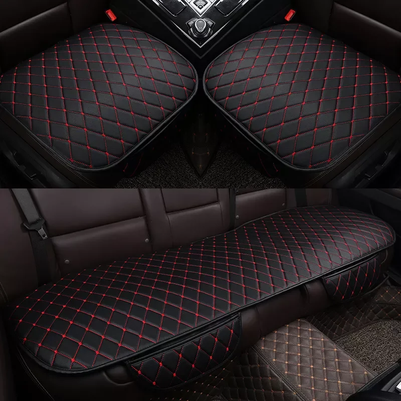 Car Leather Seat Cover Set Front Rear Backseat Cushion Auto Car Chair Seat Protector Mat Pad Car Interior Accessories
Car Leather Seat Cover Set Front Rear Backseat Cushion Auto Car Chair Seat Protector Mat Pad Car Interior Accessories