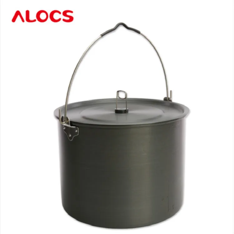 Кастрюля ALOCS для кемпинга на 8-10 человек, кастрюля для еды, подвесная кастрюля 15 л, одна кастрюля
Кастрюля ALOCS для кемпинга на 8-10 человек, кастрюля для еды, подвесная кастрюля 15 л, одна кастрюля