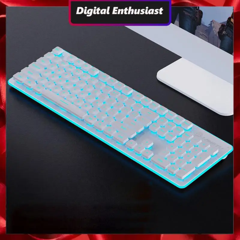 Gaming Accessory Matching 104 Keys Keyboards Mute Gaming Keyboards 104 Keyboard Luminous Suspension With Rgb Backlit
Gaming Accessory Matching 104 Keys Keyboards Mute Gaming Keyboards 104 Keyboard Luminous Suspension With Rgb Backlit