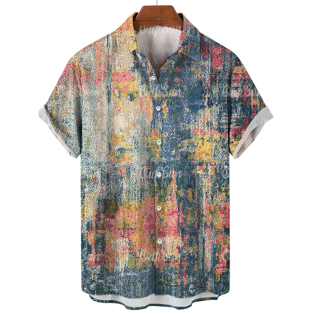 Hip Hop Men's Lapel Shirts 3d Print Scrawl Man Tops Vintage Male Oversized Short Sleeve Summer Single-Breasted Casual Shirts 5xl
Hip Hop Men's Lapel Shirts 3d Print Scrawl Man Tops Vintage Male Oversized Short Sleeve Summer Single-Breasted Casual Shirts 5xl
