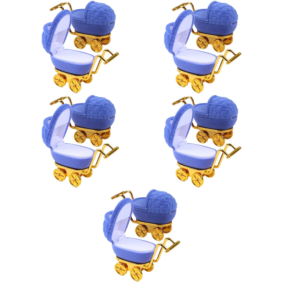 10 pcs Jewelry Gift Boxes Infant Stroller Shaped Ring Boxes for Valentine's Day Anniversary
10 pcs Jewelry Gift Boxes Infant Stroller Shaped Ring Boxes for Valentine's Day Anniversary