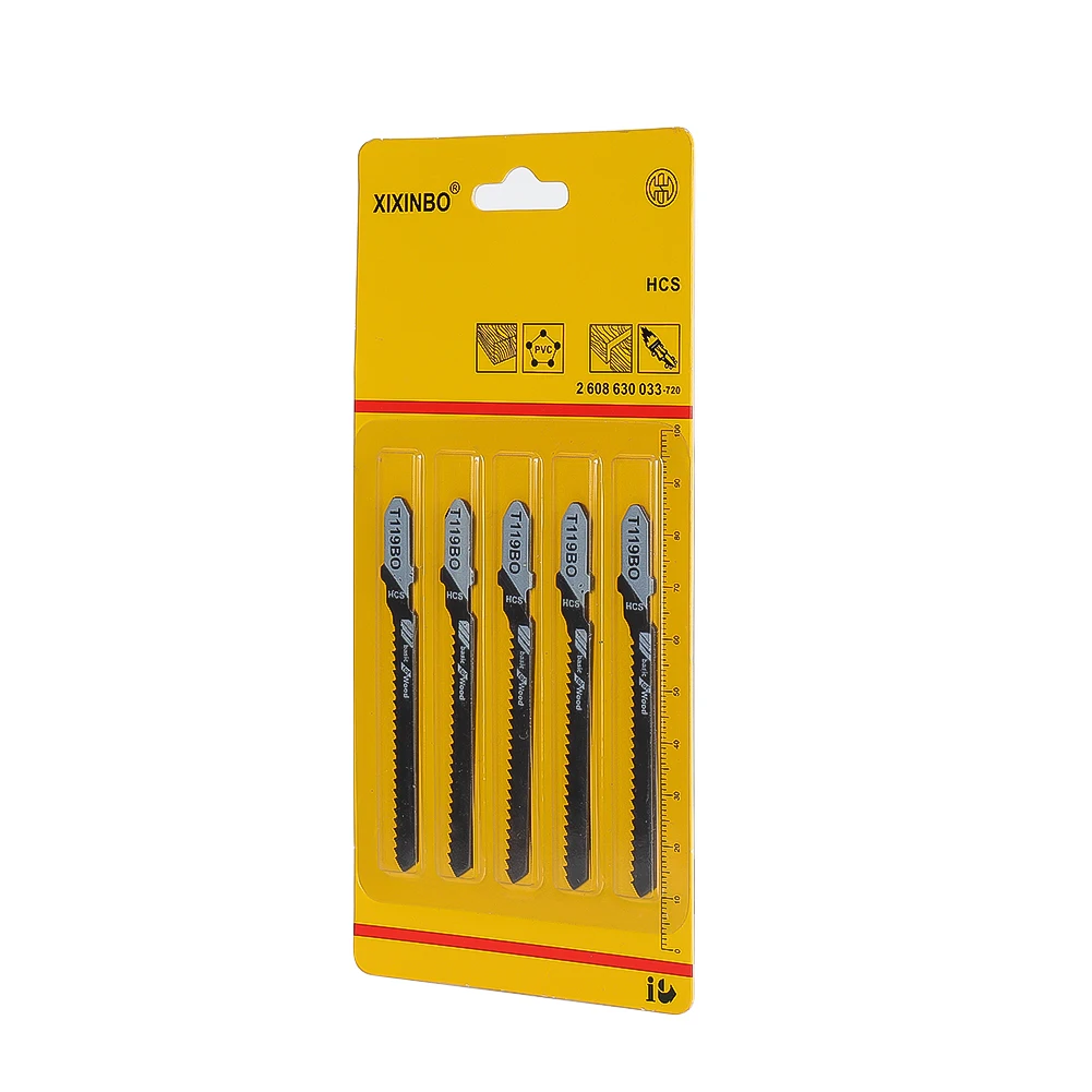 saw hack saw Saw Blades Efficient and Reliable T Shank Jigsaw Blades 5pcs Set 3 12TPI HCS T119BO for Wood Cutting
saw hack saw Saw Blades Efficient and Reliable T Shank Jigsaw Blades 5pcs Set 3 12TPI HCS T119BO for Wood Cutting
