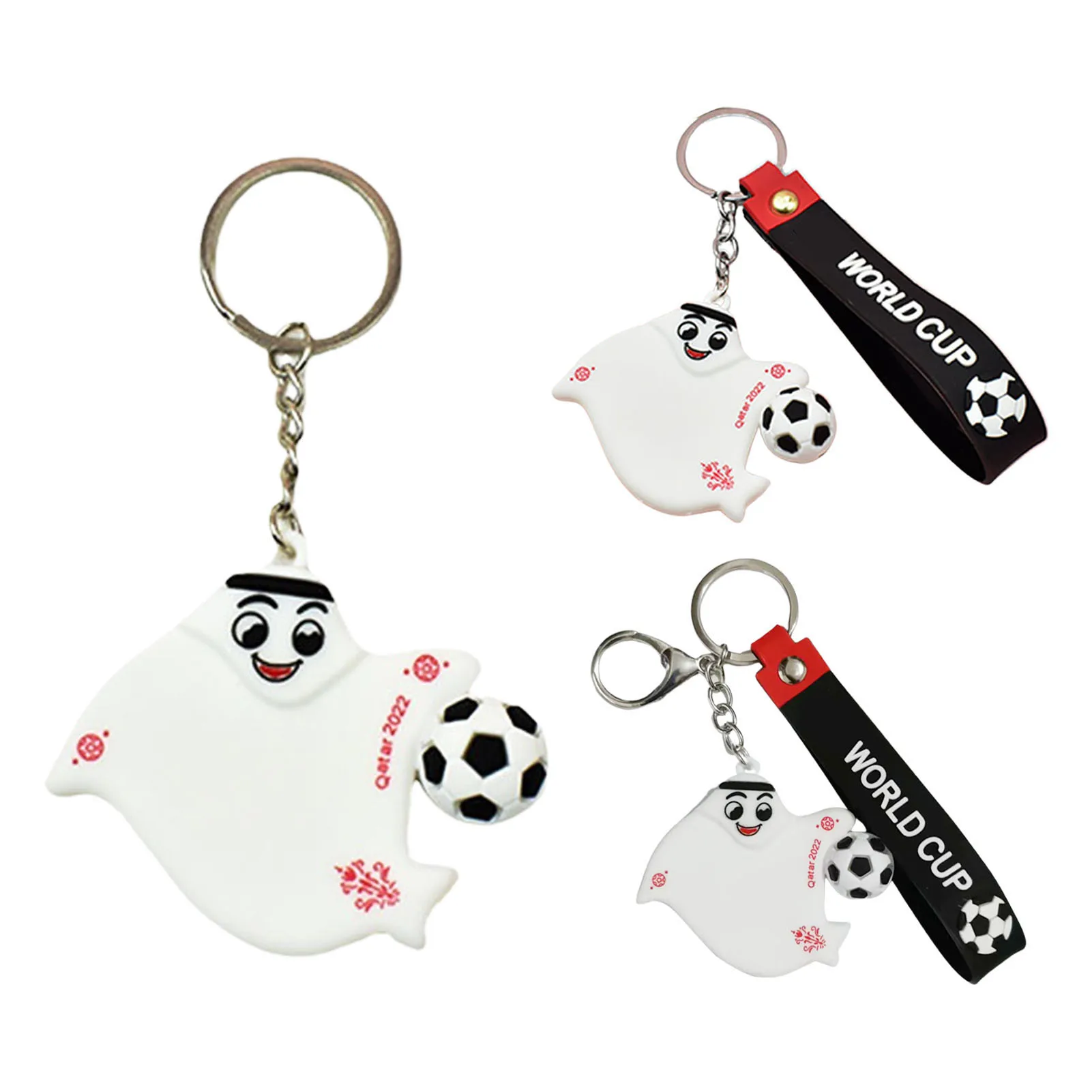 2022 World-cup Football Match Mascot La'eeb Cap Keychain Cloak Doll Plush Toy For Football Lovers Cute Cartoon Keyring Pendant
2022 World-cup Football Match Mascot La'eeb Cap Keychain Cloak Doll Plush Toy For Football Lovers Cute Cartoon Keyring Pendant