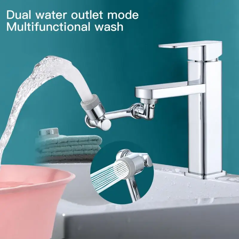 New 2 Modes 1080 Degree Rotatable Extension Faucet Sprayer Head Universal Bathroom Tap Extend Adapter Aerator Faucet Extender
New 2 Modes 1080 Degree Rotatable Extension Faucet Sprayer Head Universal Bathroom Tap Extend Adapter Aerator Faucet Extender