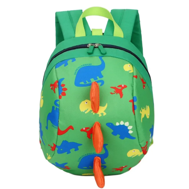 

Creative Kids Backpack With Traction Rope Anti-Lost Baby Cute Casual Schoolbag Cartoon Dinosaur Children's Backpack 1PCS LC731