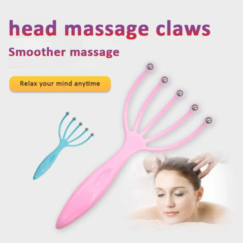 Five-claws Scalp Head Massager Octopus Relaxation Muscle Tension Relief Decompression Artifact Soothe Nerves Massage Tools
Five-claws Scalp Head Massager Octopus Relaxation Muscle Tension Relief Decompression Artifact Soothe Nerves Massage Tools