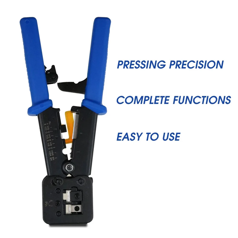 Cable Crimper Pliers Hand Network Tool For Cat6 RJ11 Connector 8P 6P Wires Pliers 215*50mm Cable Wires Pliers Handle Tools
Cable Crimper Pliers Hand Network Tool For Cat6 RJ11 Connector 8P 6P Wires Pliers 215*50mm Cable Wires Pliers Handle Tools