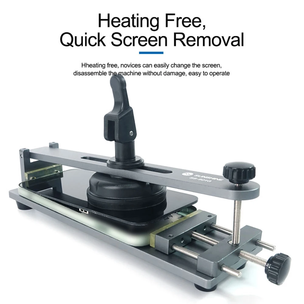 SUNSHINE Mobilephone LCD Screen Separator Heat-Free Screen Separation Tool Mobilephone Screen Separation Fixture Repairs Tool
SUNSHINE Mobilephone LCD Screen Separator Heat-Free Screen Separation Tool Mobilephone Screen Separation Fixture Repairs Tool