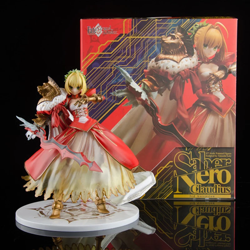 Fate/Grand Order Нерон Клавдий саблей альтер Райдер третье вознесение ПВХ экшн-фигурка игрушка Коллекционная модель Кукла настольные украшения
Fate/Grand Order Нерон Клавдий саблей альтер Райдер третье вознесение ПВХ экшн-фигурка игрушка Коллекционная модель Кукла настольные украшения