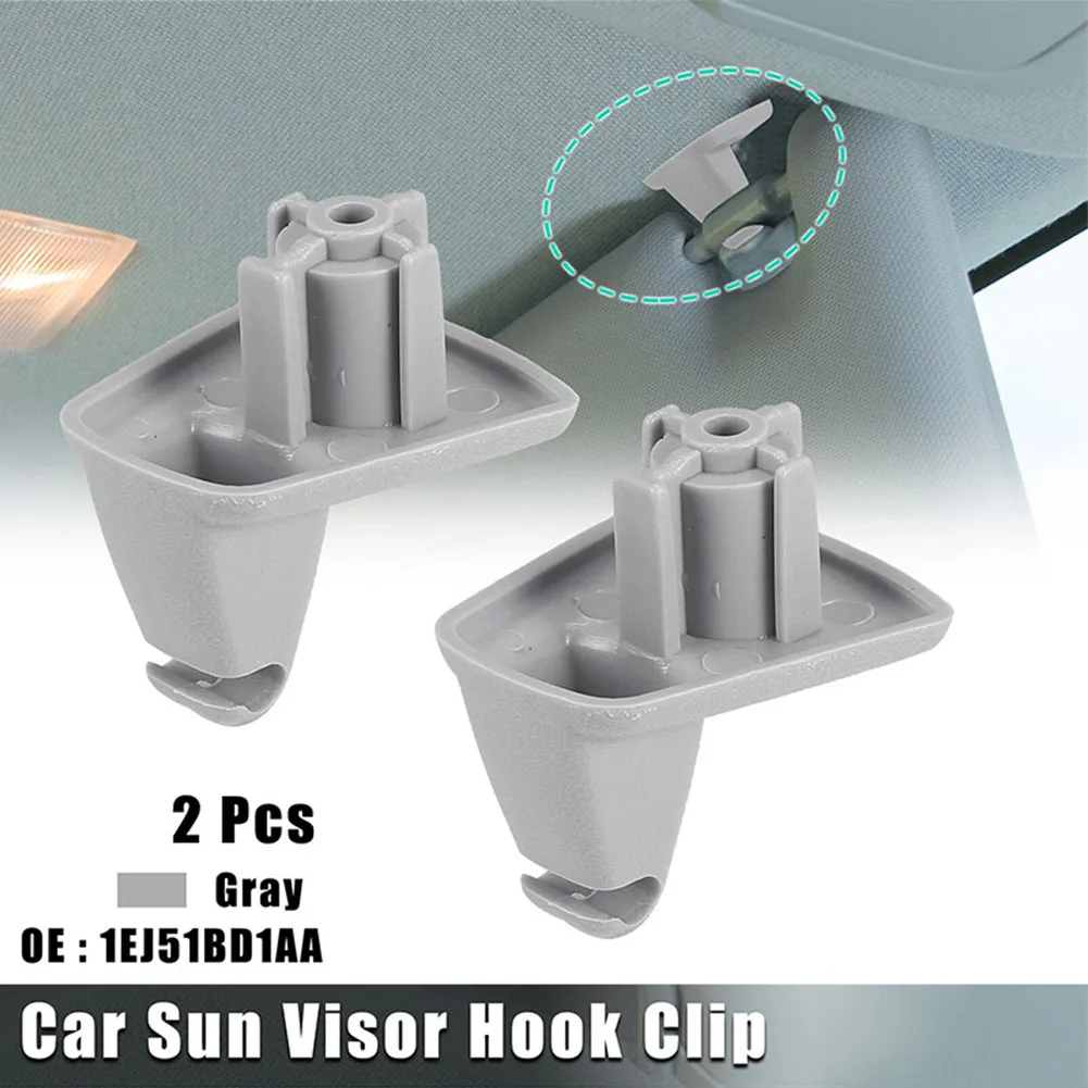 Durable Car Visor Hook Clips Fixing Pegs For Dodge Charger For Dodge Magnum Gray Oem 1EJ51BD1AA Plastic 2pcs Car Visor Hook Clip
Durable Car Visor Hook Clips Fixing Pegs For Dodge Charger For Dodge Magnum Gray Oem 1EJ51BD1AA Plastic 2pcs Car Visor Hook Clip
