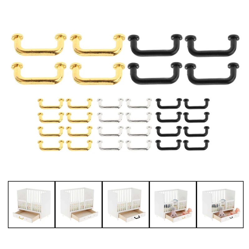 4/8PCS 1:12 Mini Pulls DIY Dollhouse Exquisite Toy Decorative Door Handle for Furniture Cabinet Closet
4/8PCS 1:12 Mini Pulls DIY Dollhouse Exquisite Toy Decorative Door Handle for Furniture Cabinet Closet