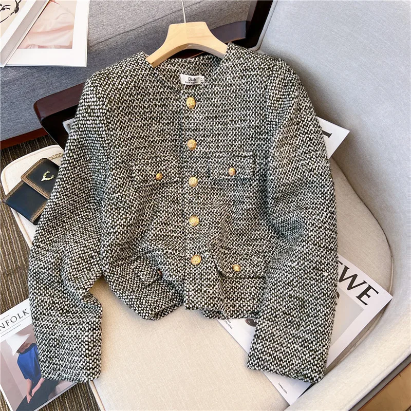 Spring Autumn Woman Coat Long Sleeve Fashion Jacket Female Blazer Elegant Jacket Women
Spring Autumn Woman Coat Long Sleeve Fashion Jacket Female Blazer Elegant Jacket Women