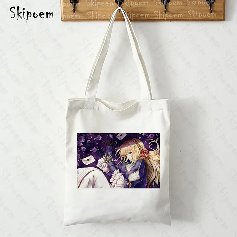 Tote Shoulder Canvas Shopping 2022 New Bag Violet Evergarden Aesthetic Large Capacity Art Gothic Vintage Shopper Bag Handbag
Tote Shoulder Canvas Shopping 2022 New Bag Violet Evergarden Aesthetic Large Capacity Art Gothic Vintage Shopper Bag Handbag