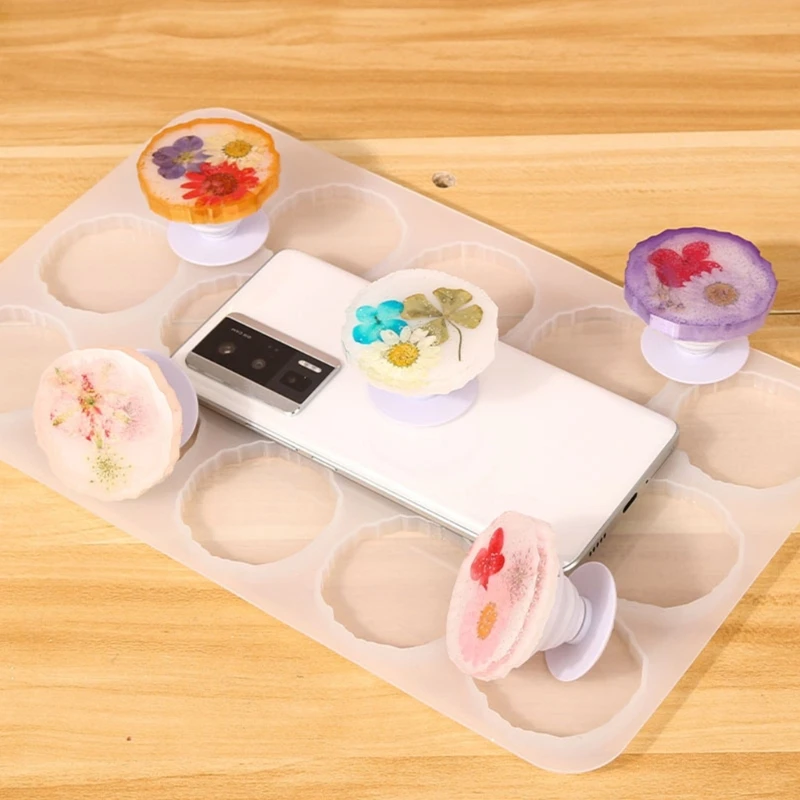 Держатель для телефона из искусственного силикона на верхней части держателя телефона Подставка форма «сделай сам» 
Держатель для телефона из искусственного силикона на верхней части держателя телефона Подставка форма «сделай сам»