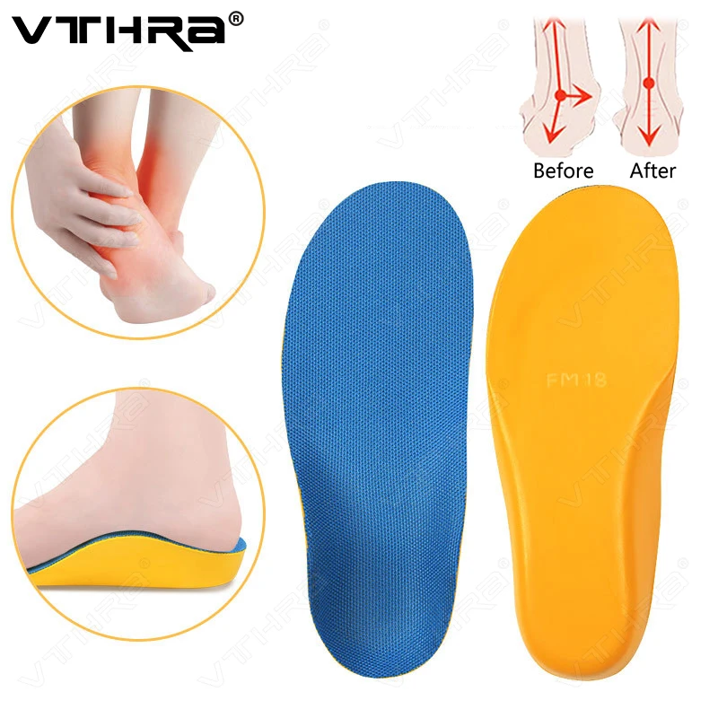 

3D Orthotic EVA Insoles Flat Feet for Kids and Children Arch Support Insole for OX-Legs Child Orthopedic Shoes Foot Care Inserts