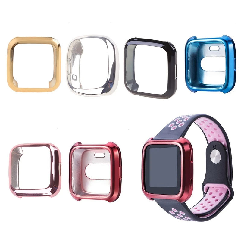 Для Fitbit Versa Защитный чехол для часов Защитная пленка для экрана ТПУ Защитный чехол для нового чехла Прямая поставка
Для Fitbit Versa Защитный чехол для часов Защитная пленка для экрана ТПУ Защитный чехол для нового чехла Прямая поставка