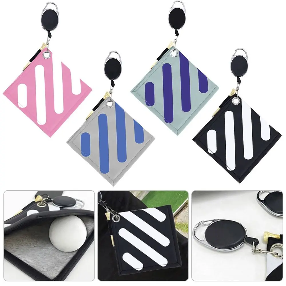 Durable Professional Golf Club Head PU Golf Ball Cleaning Towel Wiping Cloth Golf Ball Cleaner With Carabiner Hook
Durable Professional Golf Club Head PU Golf Ball Cleaning Towel Wiping Cloth Golf Ball Cleaner With Carabiner Hook