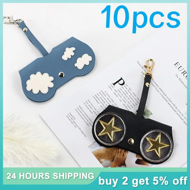 10pcs PU Portable Glasses Bag With Pressure-resistant Eyeglasses Bag With Metal Buckle Hanging Creative Glasses Storage Holder
10pcs PU Portable Glasses Bag With Pressure-resistant Eyeglasses Bag With Metal Buckle Hanging Creative Glasses Storage Holder