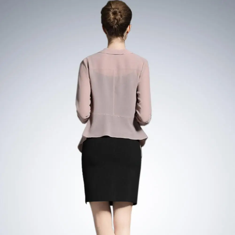 Women Cardigan Chic Women's Cardigan Elegant Lapel Style Soft Breathable for Formal Business Commute Lady Office Coat
Women Cardigan Chic Women's Cardigan Elegant Lapel Style Soft Breathable for Formal Business Commute Lady Office Coat