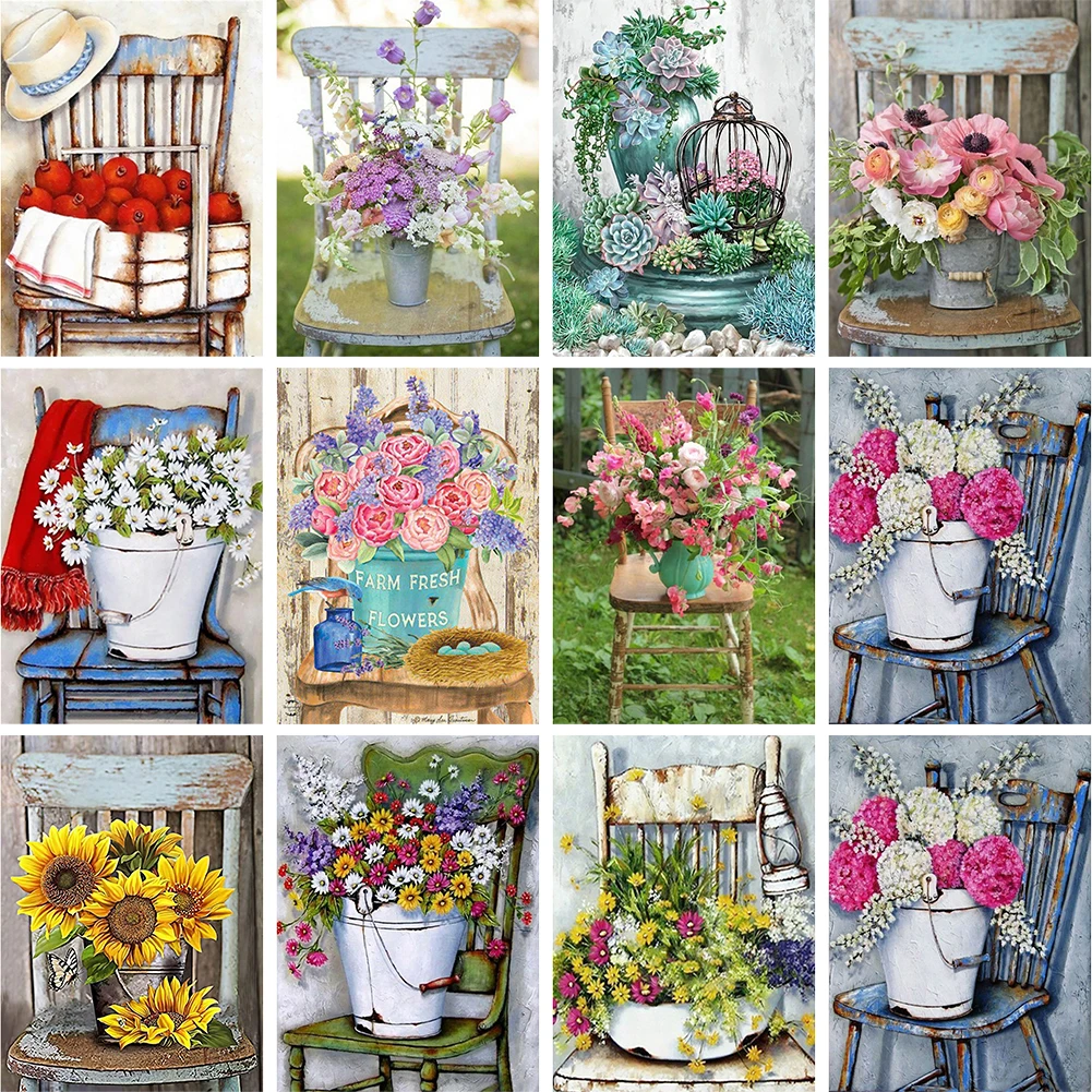 5D Сделай Сам, полностью круглая дрель, строительные стулья, набор для мозаики стразы, рисование, картина, украшение для дома, творчество
5D Сделай Сам, полностью круглая дрель, строительные стулья, набор для мозаики стразы, рисование, картина, украшение для дома, творчество