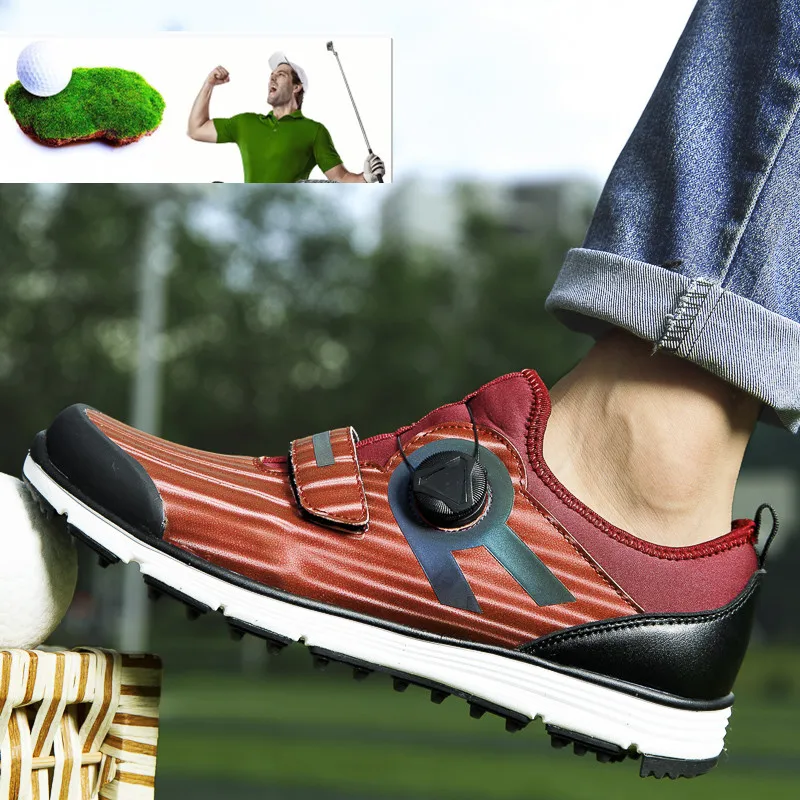 Professional Golf Shoes for Men Quick Lacing Athletic Shoes Mens Wearable Golf Training Mens Quick Lacing Golf Sneakers Man
Professional Golf Shoes for Men Quick Lacing Athletic Shoes Mens Wearable Golf Training Mens Quick Lacing Golf Sneakers Man