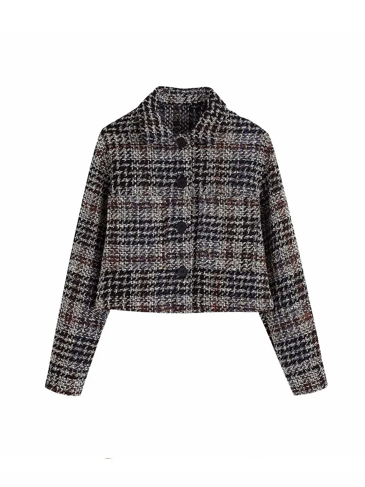 Women 2022 Autumn New Patch pocket decoration Textured shirt Coat Vintage Long Sleeve Button-up Female Outerwear Chic Overshirt
Women 2022 Autumn New Patch pocket decoration Textured shirt Coat Vintage Long Sleeve Button-up Female Outerwear Chic Overshirt