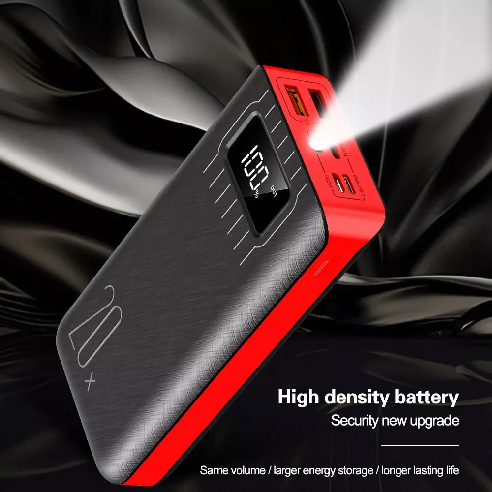 Power Bank 20000mAh Portable Charger Dual USB Type C Powerbank External Battery for Xiaomi
Power Bank 20000mAh Portable Charger Dual USB Type C Powerbank External Battery for Xiaomi