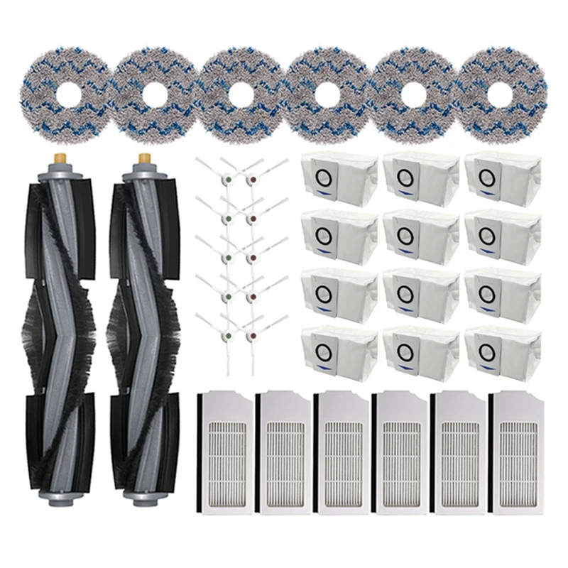 Robot Vacuum Cleaner Parts Dust Bag Hepa Filter Main Side Brush Mop Spare Parts For Ecovacs Deebot X1 OMNI / T10 OMNI 
Robot Vacuum Cleaner Parts Dust Bag Hepa Filter Main Side Brush Mop Spare Parts For Ecovacs Deebot X1 OMNI / T10 OMNI