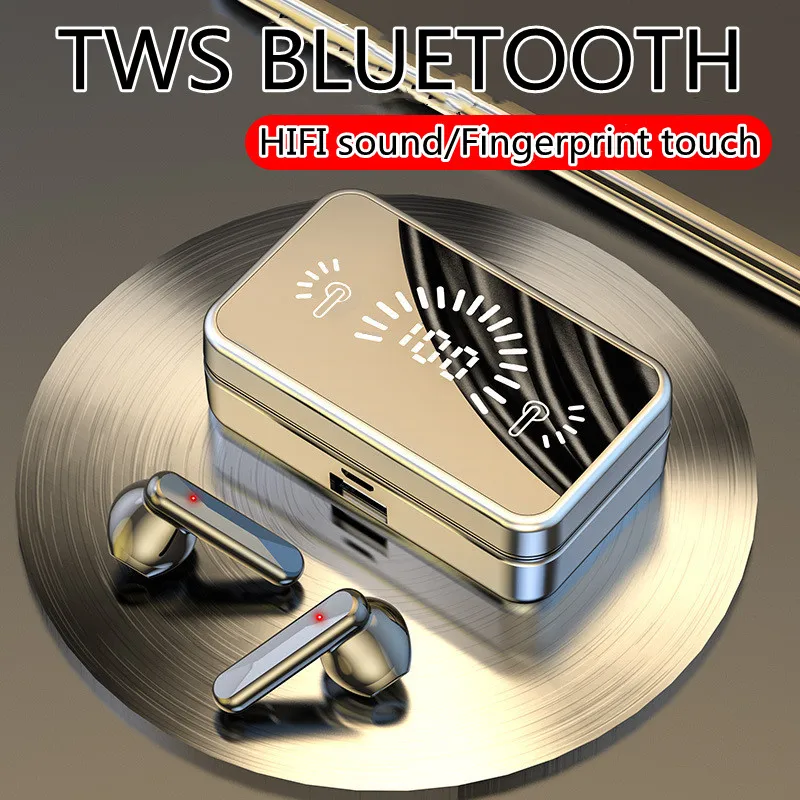 TWS Wireless Headphones Fone Bluetooth 5.0 Earphones sport Earbuds Headset With Mic Charging box Headphones For all smartphones
TWS Wireless Headphones Fone Bluetooth 5.0 Earphones sport Earbuds Headset With Mic Charging box Headphones For all smartphones
