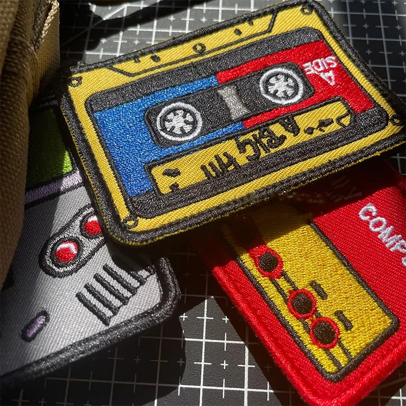 Retro Nostalgic Game Chapter GAMEBOY Embroidery Patches Backpack Sticker Gamepad Magnetic Tape Badges Hook and Loop Patch
Retro Nostalgic Game Chapter GAMEBOY Embroidery Patches Backpack Sticker Gamepad Magnetic Tape Badges Hook and Loop Patch