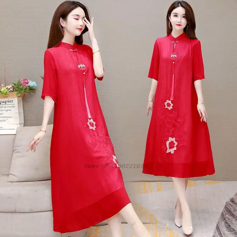 2022 chinese bride wedding evening party cheongsam women national flower chiffon qipao dress vestidos vintage elegant cheongsam
2022 chinese bride wedding evening party cheongsam women national flower chiffon qipao dress vestidos vintage elegant cheongsam