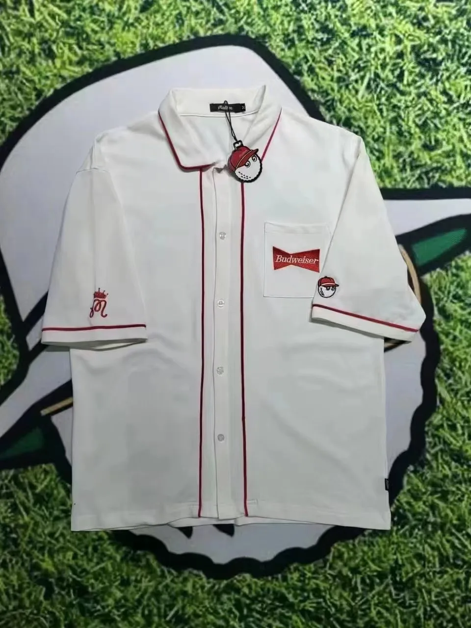 Brand Golf Suit Short-sleeved Cardigan T-shirt Hip Hop Golf Jersey Men Loose Plus Size Golf Clothing
Brand Golf Suit Short-sleeved Cardigan T-shirt Hip Hop Golf Jersey Men Loose Plus Size Golf Clothing
