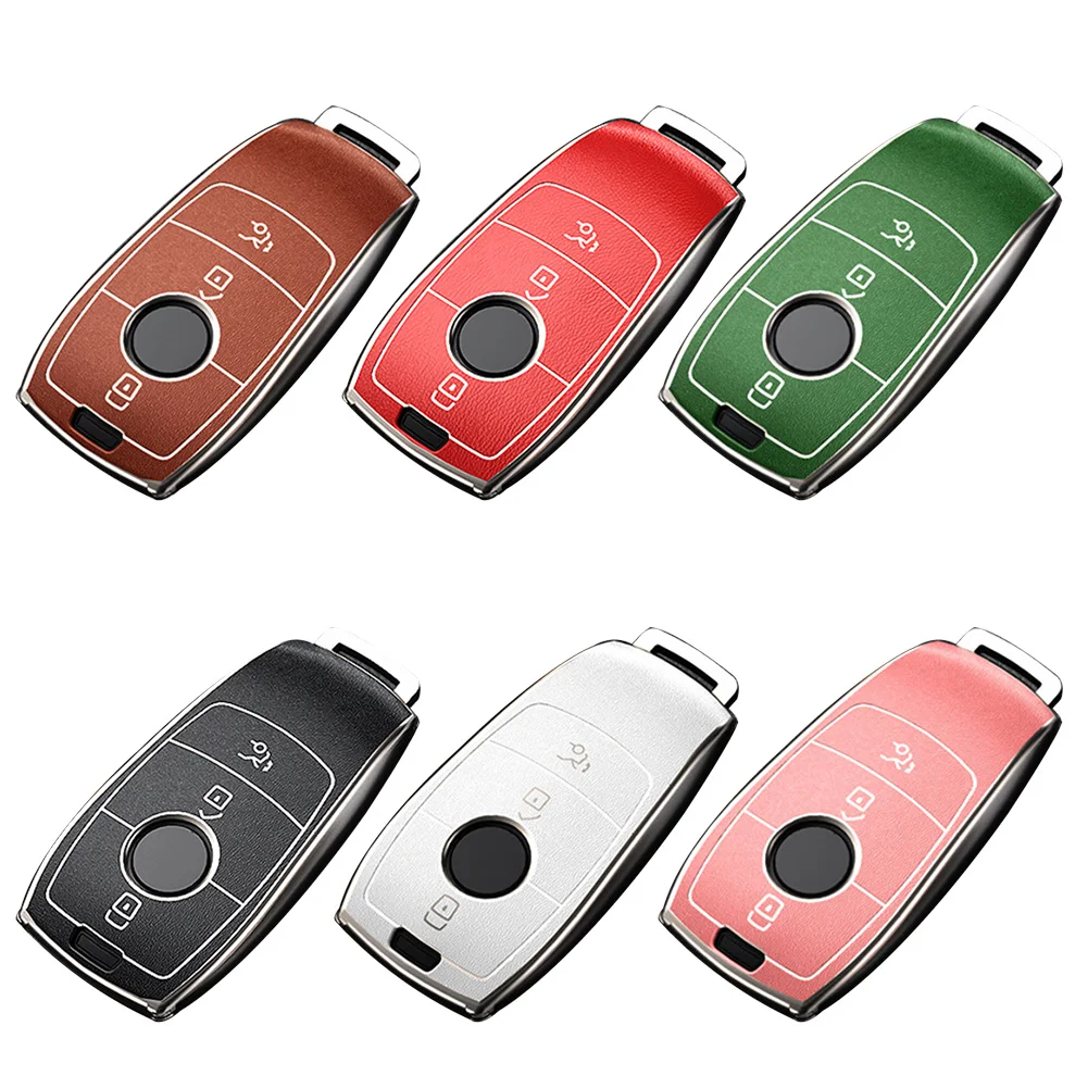 Leather Car Key Cover Case Holder For Mercedes A C E S G Class GLC CLE CLA Car Key Decoration Protector
Leather Car Key Cover Case Holder For Mercedes A C E S G Class GLC CLE CLA Car Key Decoration Protector