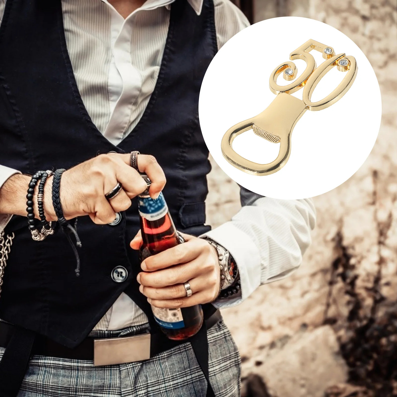Bottle Openers Beer Tool Number 50th Birthday Party Favors Soft Drink Manual Portable Zinc Alloy
Bottle Openers Beer Tool Number 50th Birthday Party Favors Soft Drink Manual Portable Zinc Alloy