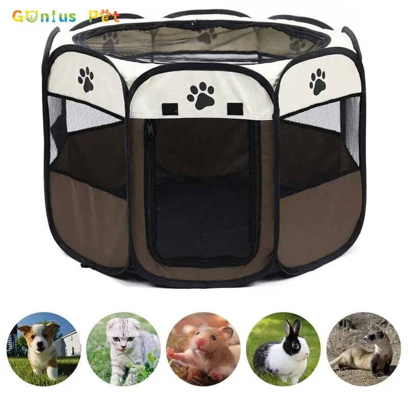 Portable Folding Pet Tent Dog House Octagonal Cage For Cat Tent Playpen Puppy Kennel Easy Operation Fence Outdoor Big Dogs House
Portable Folding Pet Tent Dog House Octagonal Cage For Cat Tent Playpen Puppy Kennel Easy Operation Fence Outdoor Big Dogs House