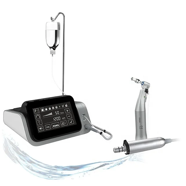 implant motor coxos / Touch panel implant motor machine LED with 20:1 implant contra angle handpiece / motor
implant motor coxos / Touch panel implant motor machine LED with 20:1 implant contra angle handpiece / motor