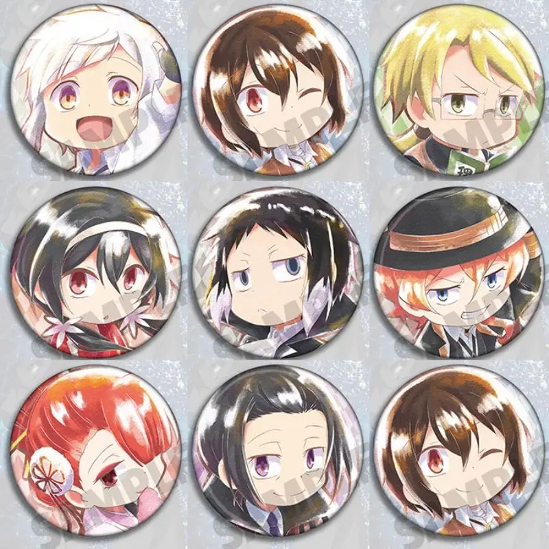 Q Version Bungo Stray Dogs Anime Badge Nakahara Chuuya Dazai Osamu Badges Kawaii Brooch Bag Ornament Brooches Cute Accesorios
Q Version Bungo Stray Dogs Anime Badge Nakahara Chuuya Dazai Osamu Badges Kawaii Brooch Bag Ornament Brooches Cute Accesorios