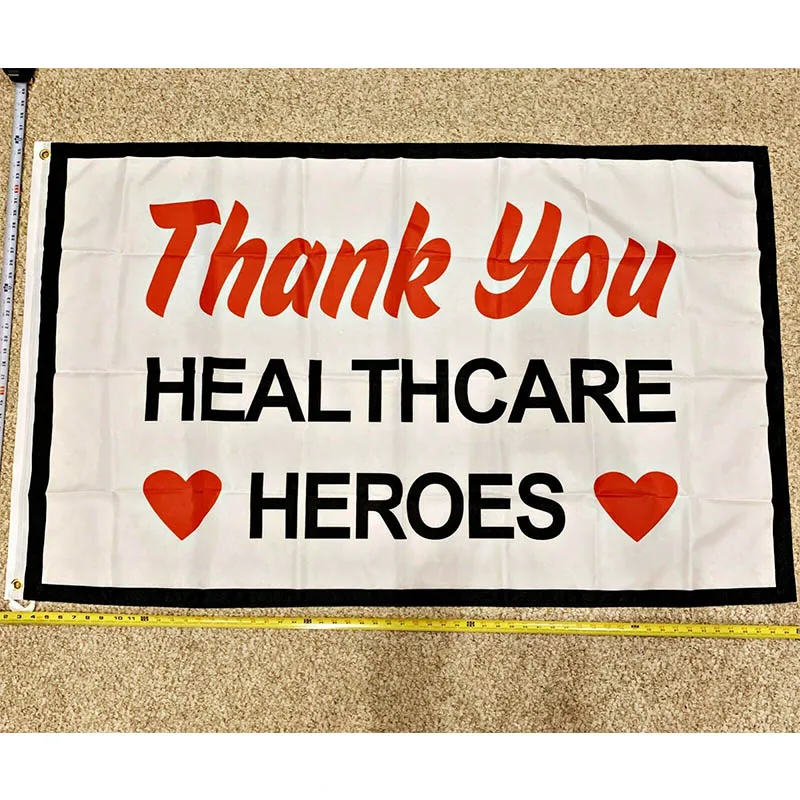 Health care Hero Flag FREE SHIPPING Thank You Biden Trump Nurses Doctors Flag USA 3x5' Banners yhx0484
Health care Hero Flag FREE SHIPPING Thank You Biden Trump Nurses Doctors Flag USA 3x5' Banners yhx0484