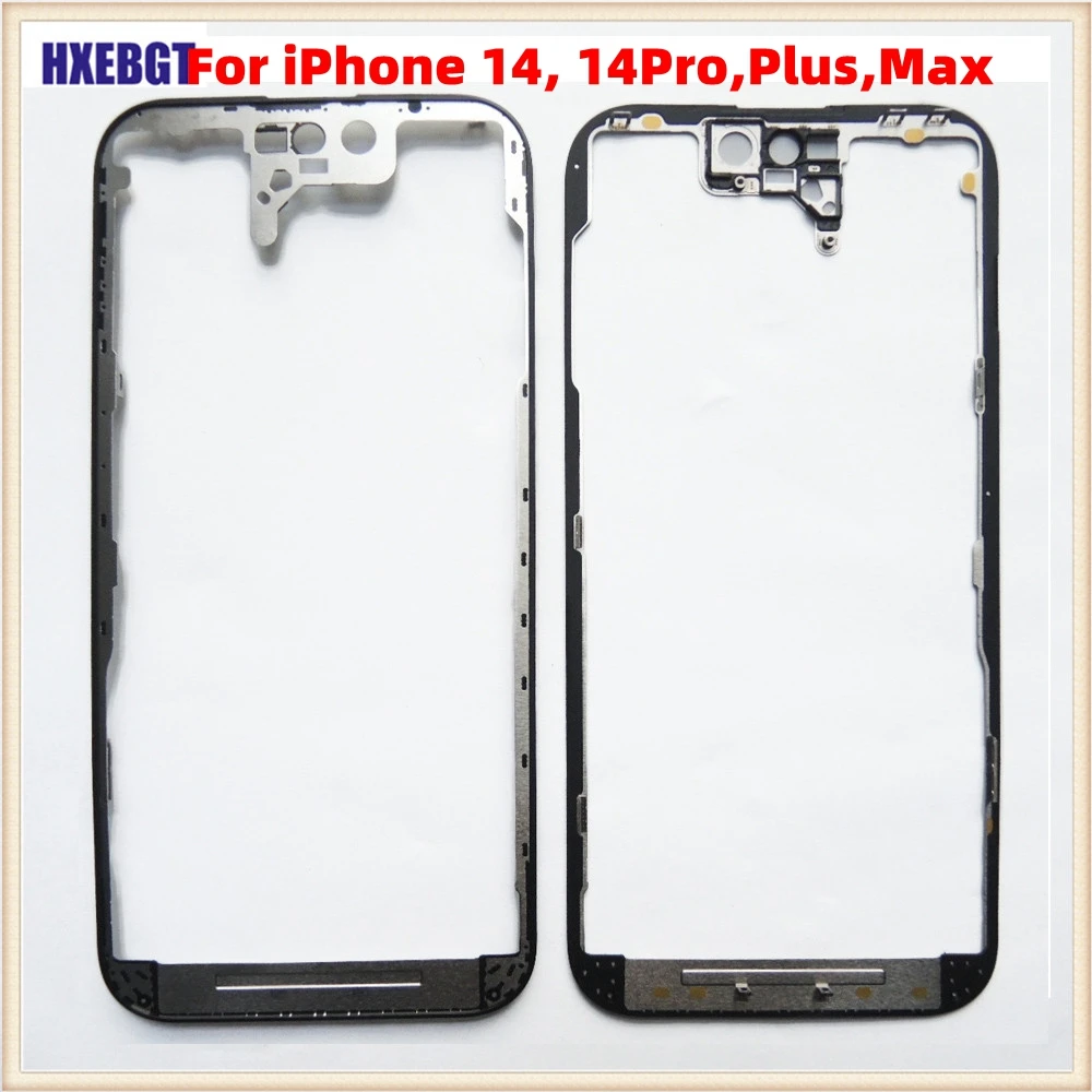 

ЖК-рамка для iPhone 14 , 14 Pro, Plus, Max передняя рамка корпус средняя рамка Шасси Запчасти для смартфона