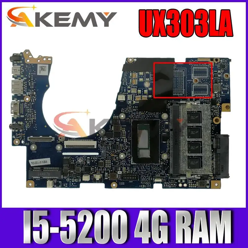 Материнская плата UX303LA REV2.0 I5-5200 4 Гб RAM для Asus UX303 UX303L UX303LG UX303LN U303L Материнская плата ноутбука 100% протестированная
Материнская плата UX303LA REV2.0 I5-5200 4 Гб RAM для Asus UX303 UX303L UX303LG UX303LN U303L Материнская плата ноутбука 100% протестированная