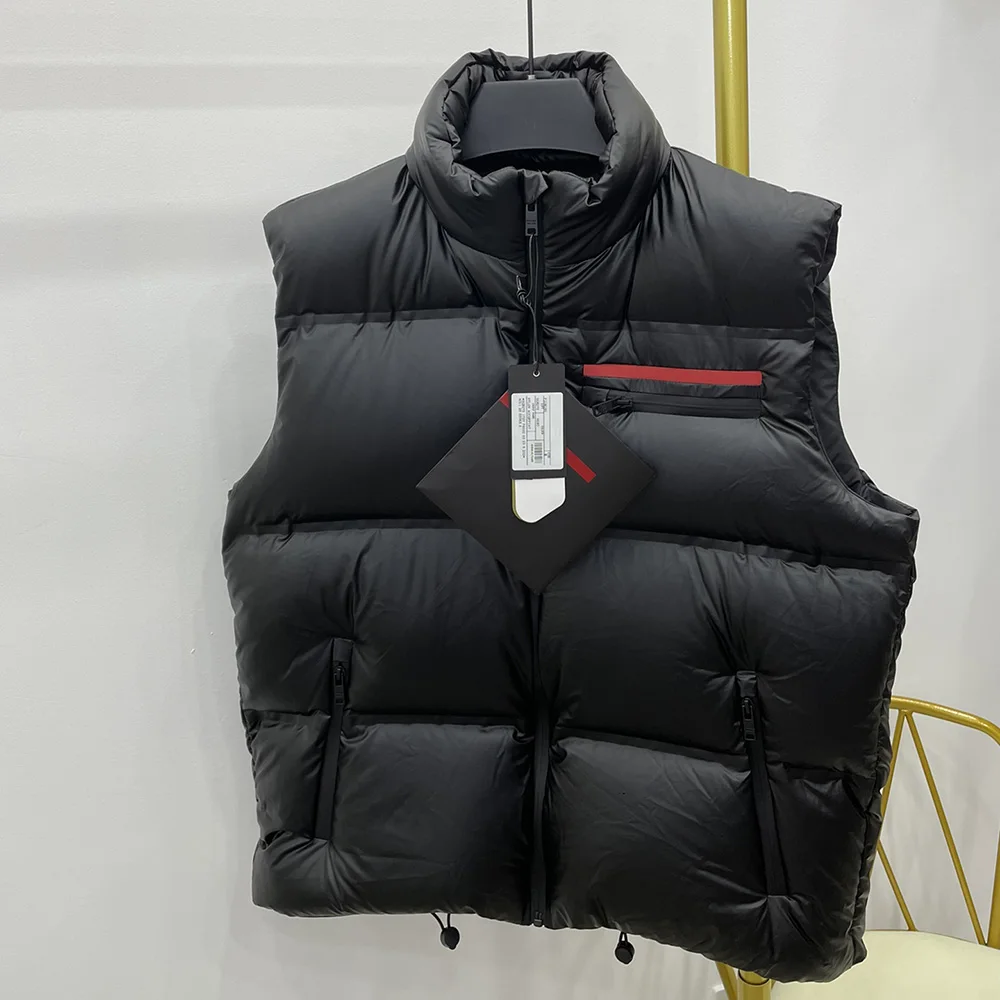 2023 New Autumn Winter High-end Fashion Spliced Knitted Down Vest High Quality Luxury Large Size Sleeveless Men Women Tops Coat
2023 New Autumn Winter High-end Fashion Spliced Knitted Down Vest High Quality Luxury Large Size Sleeveless Men Women Tops Coat