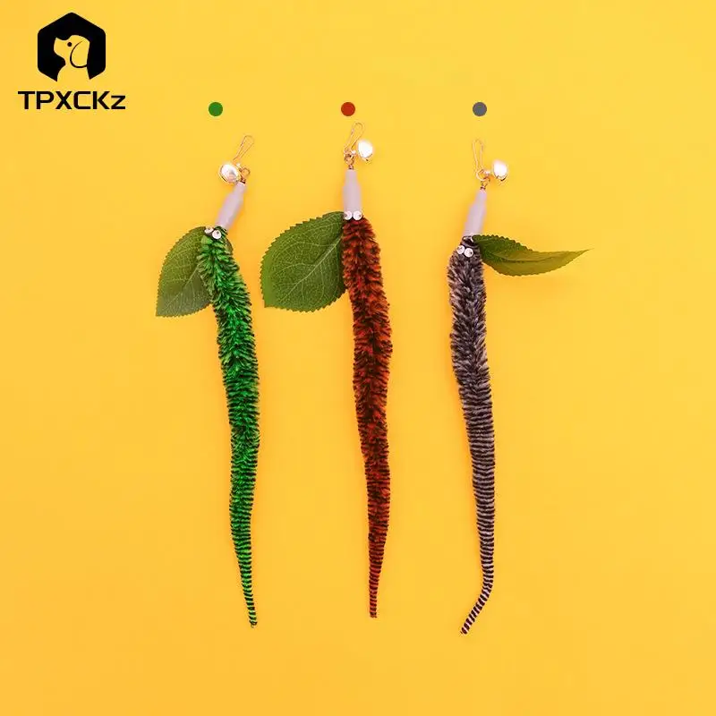 Caterpillar Cat Toy Set Cat Feather Teaser Wand Toy for Kitten Cat dog Plush Worms Interactive Training Playing Stick Pet Toy
Caterpillar Cat Toy Set Cat Feather Teaser Wand Toy for Kitten Cat dog Plush Worms Interactive Training Playing Stick Pet Toy