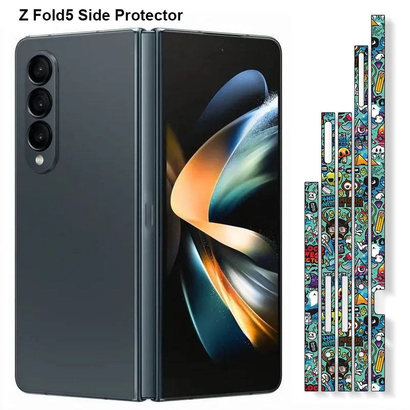 Cartoon Side Skins for Samsung Galaxy Z Fold 5 4 3 Decal Skin Border Screen Protector Film Cover Fold5 Colorful 3M Wrap Sticker
Cartoon Side Skins for Samsung Galaxy Z Fold 5 4 3 Decal Skin Border Screen Protector Film Cover Fold5 Colorful 3M Wrap Sticker