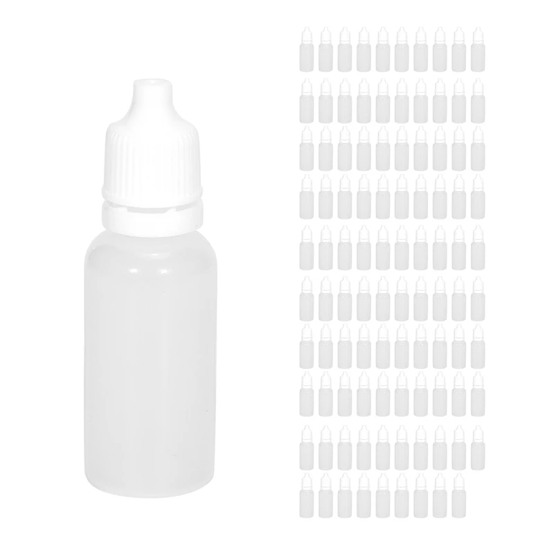 100PCS 15Ml Empty Plastic Squeezable Dropper Bottles Eye Liquid Dropper Refillable Bottles
100PCS 15Ml Empty Plastic Squeezable Dropper Bottles Eye Liquid Dropper Refillable Bottles