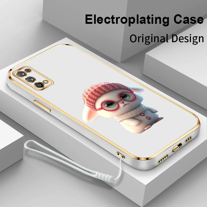 New Square Pink Rabbit Electroplating Phone Case for Realme 7 Pro 8 8S 8i 9i 9 Pro V13 V25 Q3i Q5 Narzo 30 50 Silicone Cover
New Square Pink Rabbit Electroplating Phone Case for Realme 7 Pro 8 8S 8i 9i 9 Pro V13 V25 Q3i Q5 Narzo 30 50 Silicone Cover